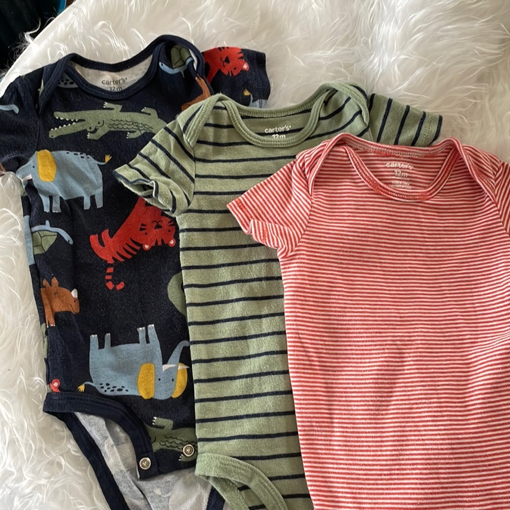 Three onesies.